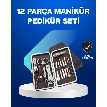 Mey İthalat® Tüm İhtiyaçlara Uygun Taşınabilir Manikür & Pedikür Seti