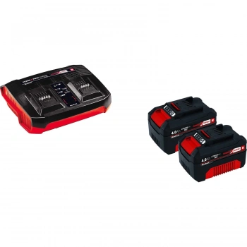 Mey İthalat®  Twincharger 2X4,0 Ah Akü ve Şarj Aleti