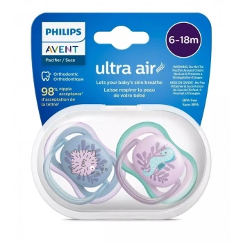 Mey İthalat®   Ultra Air Emzik 6-18 Ay Kız
