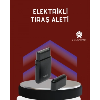 Mey İthalat® USB Şarjlı Erkek Tıraş Makinesi | Cilt Dostu ve Kompakt Tasarım