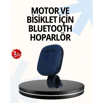 Mey İthalat® USB TF Kart ve FM Radyolu Bluetooth Hoparlör 5W