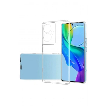 Mey İthalat®  Vivo V29 Lite Kılıf Lüx Şeffaf Silikon