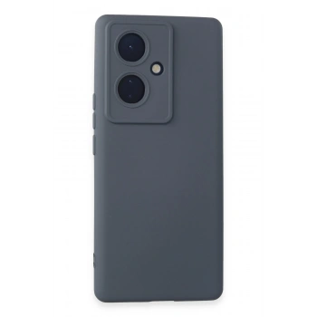Mey İthalat®  Vivo V29 Lite Kılıf Nano içi Kadife Silikon - Gri