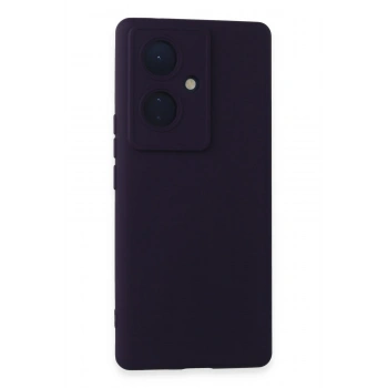 Mey İthalat® Vivo V29 Lite Kılıf Nano içi Kadife Silikon - Mor