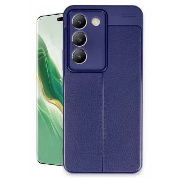 Mey İthalat®  Vivo V30 Lite 4G Kılıf Auto Focus Kapak - Lacivert