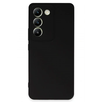 Mey İthalat®  Vivo V30 Lite 4G Kılıf First Silikon - Siyah