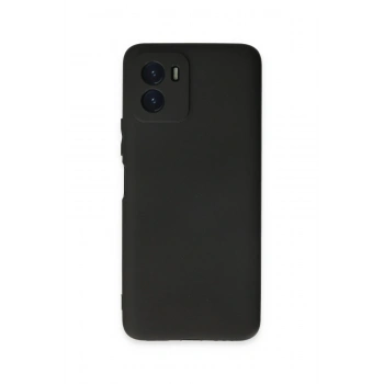 Mey İthalat® Vivo Y15S Kılıf First Silikon - Siyah
