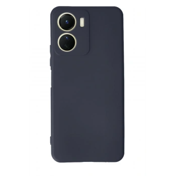 Mey İthalat®  Vivo Y16 Kılıf First Silikon - Lacivert