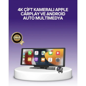 Mey İthalat® Volkswagen Golf, Polo, Passat, Jetta, Tiguan, BMW 3-5 Serisi CarPlay Android Auto 10.26” Ekran