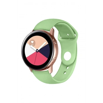 Mey İthalat®  Watch 20mm Klasik Kordon - Açık Yeşil