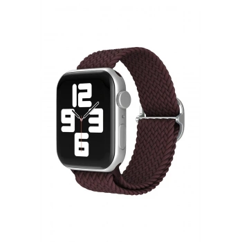 Mey İthalat®  Watch 20mm Star Kordon - Mürdüm