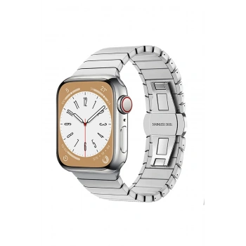 Mey İthalat®   Watch 38mm KR413 Fine Steel Kordon - Gümüş