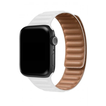 Mey İthalat®   Watch 38mm Loop Kordon - Beyaz