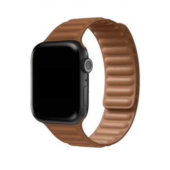 Mey İthalat®   Watch 38mm Loop Kordon - Kahverengi