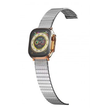 Mey İthalat®   Watch 38mm Made Metal Kordon - Gümüş