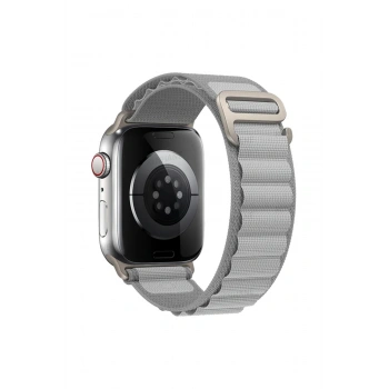 Mey İthalat®   Watch 38mm Mountain Kordon - Gri