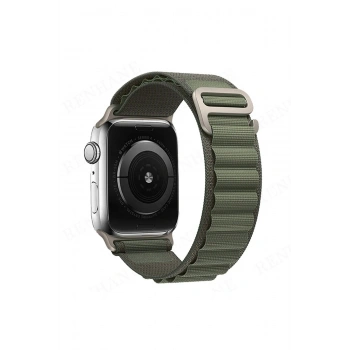 Mey İthalat®   Watch 38mm Mountain Kordon - Yeşil