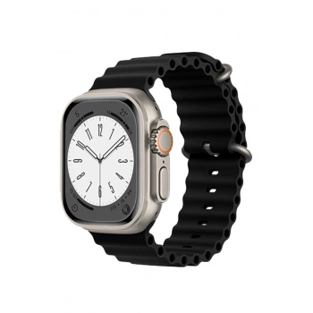 Mey İthalat®   Watch 38mm Ocean Kordon - Siyah