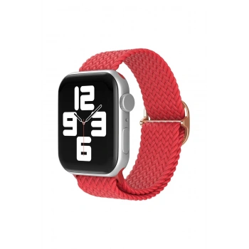 Mey İthalat®   Watch 38mm Star Kordon - Kırmızı