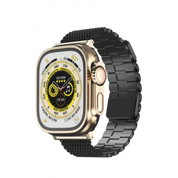 Mey İthalat®   Watch 42mm Ascend Metal Kordon - Siyah