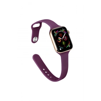 Mey İthalat®   Watch 42mm Klasik Kordon - Mürdüm