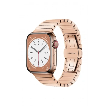 Mey İthalat®   Watch 42mm KR413 Fine Steel Kordon - Rose