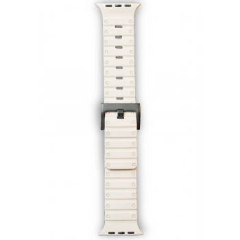 Mey İthalat®   Watch 42mm Magnus Mıknatıslı Silikon Kordon - Yıldız Işığı