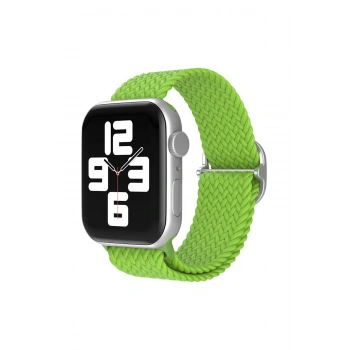 Mey İthalat®   Watch 42mm Star Kordon - Açık Yeşil