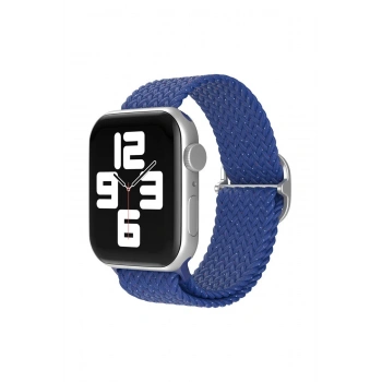 Mey İthalat®   Watch 42mm Star Kordon - Benekli Mavi