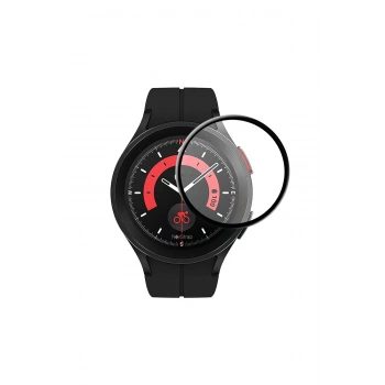 Mey İthalat®  Watch 5 Pro 45mm Polymer Nano Ekran Koruyucu - Şeffaf
