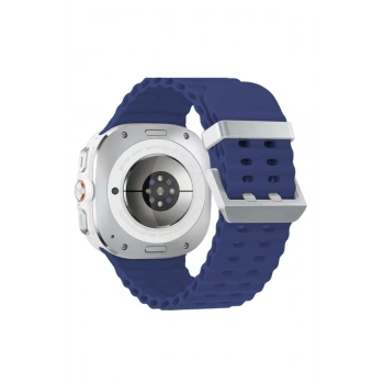 Mey İthalat®  Watch 7 Ultra KR417 Rug Silikon Kordon - Lacivert