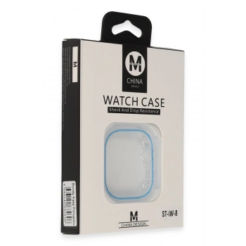 Mey İthalat®   Watch Ultra 49mm Bondy Kasa Koruyucu - Mavi