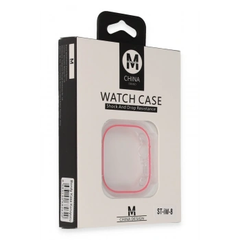 Mey İthalat®   Watch Ultra 49mm Bondy Kasa Koruyucu - Pembe