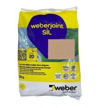 Mey İthalat® Weber Joint Sil 414 Granit Gri Derz Dolgu 2 Kg