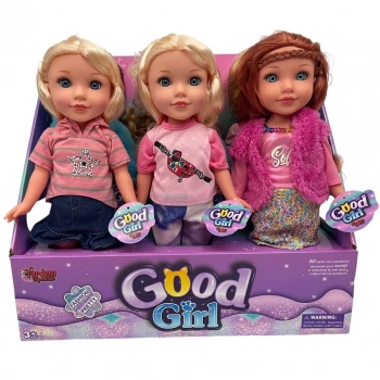 Mey İthalat® WG-36001 MÜZİKLİ 36CM GOOD GIRL BEBEK