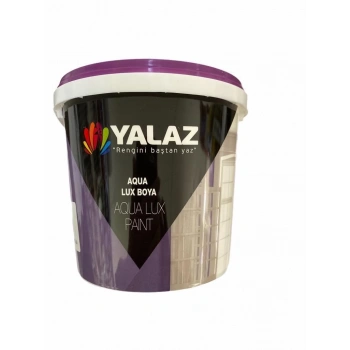 Mey İthalat® Yalaz Su Bazlı Parlak Beyaz İç Dış Boya 2,5 Litre