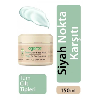 Mey İthalat®   Yeşil Kil Yüz Maskesi 150 ml