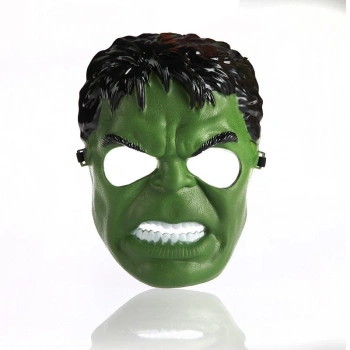 Mey İthalat® Yeşil Renk Süper Kahraman Dev Adam Hulk Maskesi
