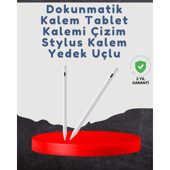 Mey İthalat® Yüksek Hassasiyetli Eğim Sensörlü Dijital Kalem – USB-C Hızlı Şarjlı
