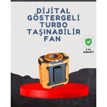 Mey İthalat® Yüksek Kapasiteli Turbo Taşınabilir Fan