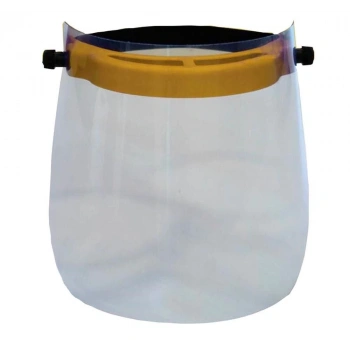 Mey İthalat® Yüz Koruma Siperi 1 mm Polikarbon Cam