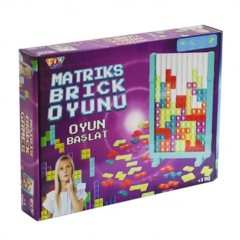 Mey İthalat® ZEY2036 Matrix Brick Games -Zeytoys