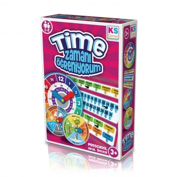 Mey İthalat® ZO234 , Time - Zamanı Öğreniyorum / +3 yaş