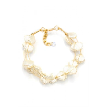 Midye Bileklik - Altın