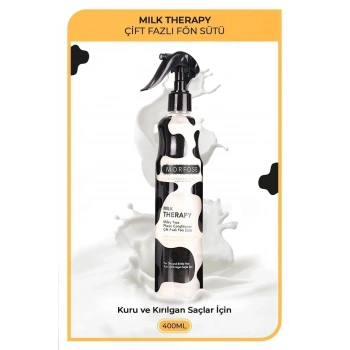Milk Therapy Çift Fazlı Kondisyoner Fön Suyu 400 ML - mrfs