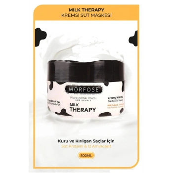 Milk Therapy Kremsi Süt Maskesi 500 ML - Bakım ve Canlılık - mrfs