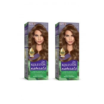 Naturals Saç Boyası Kumral 7/0 2x Paket