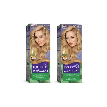 Naturals Saç Boyası Vanilya Sarısı 11/7 2x Paket
