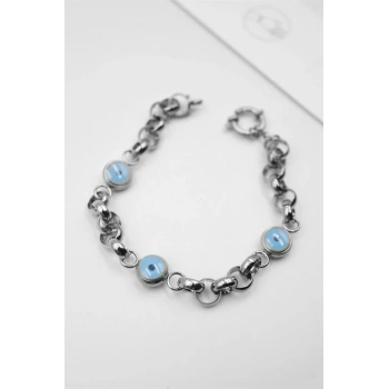 Nazar Boncuk Bileklik - Gümüş