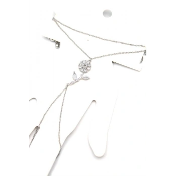 Papatya Şahmeran Bileklik - Gümüş